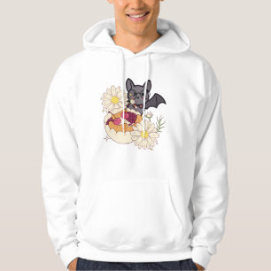 Veste À Capuche Chauve-souris geek et tarte aux cerises kawaii