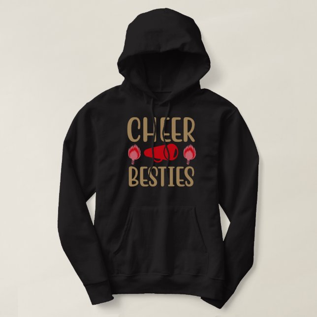 Veste À Capuche Cheer Babe Cheerled Girl Dit (Design devant)