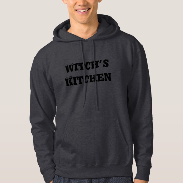 Veste À Capuche Chef Citrouille d'Halloween - Cauldron Éffrayant H (Devant)