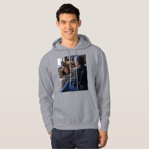 Veste À Capuche Chemise à capuche grise pour hommes Fascination po