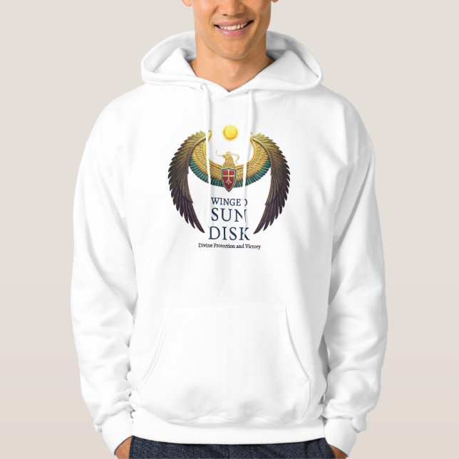 Veste À Capuche Chemise à manches longues Disque Solaire Ailé – Pr (Devant)