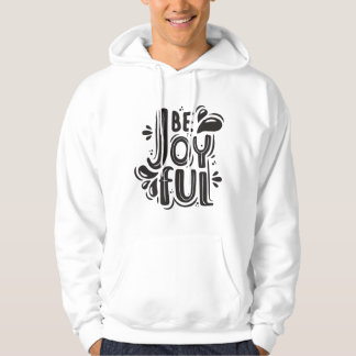 Veste À Capuche Chemise à sudation avec citation positive
