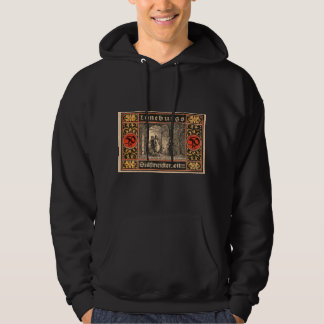 Veste À Capuche Chemise à sweatshirt avec billet de 50 Pfennig de