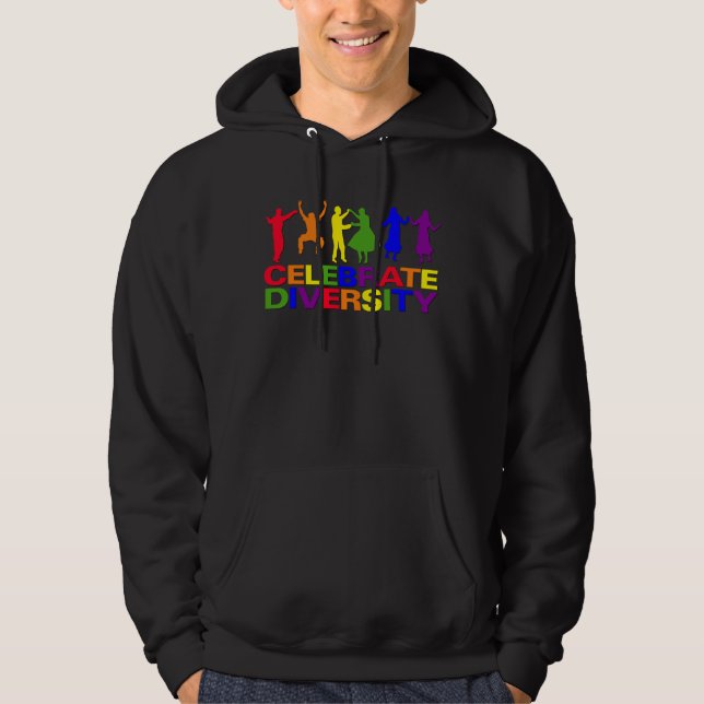 Veste À Capuche Chemise Celebrate Diversity - choisir le style (Devant)