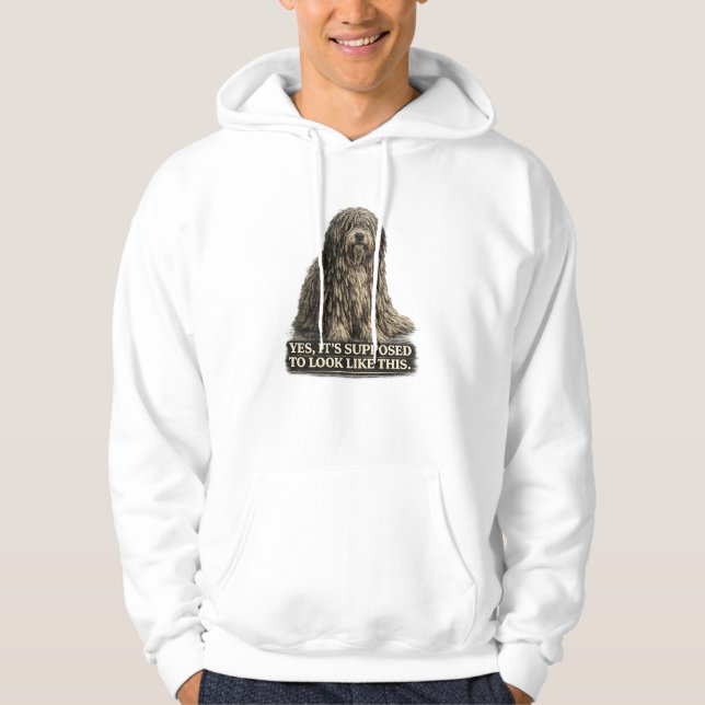 Veste À Capuche Chemise de berger de Bergame  (Devant)