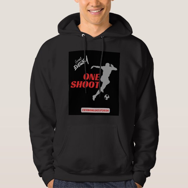 Veste À Capuche chemise de la coupe du monde fifa (Devant)