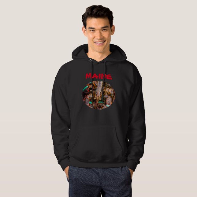 VESTE À CAPUCHE CHEMISE DE MAINE (Devant entier)