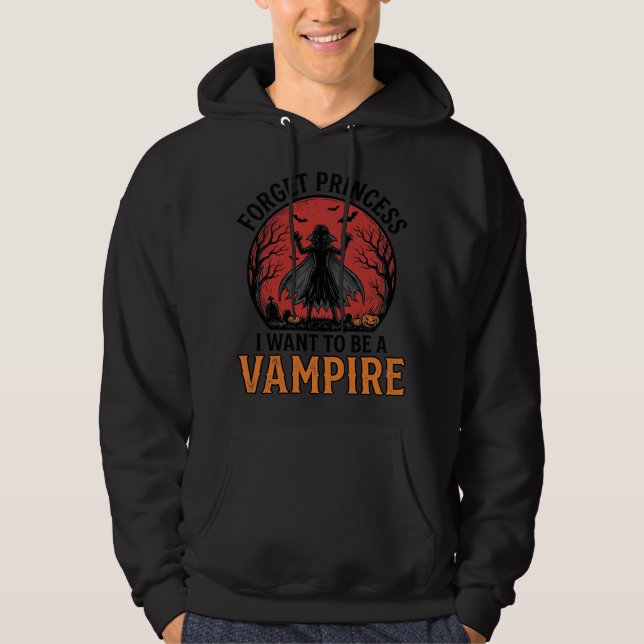 Veste À Capuche Chemise de princesse vampire rétro épouvantable Ha (Devant)