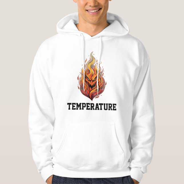 Veste À Capuche Chemise de rue Fire Line Temperature (Devant)