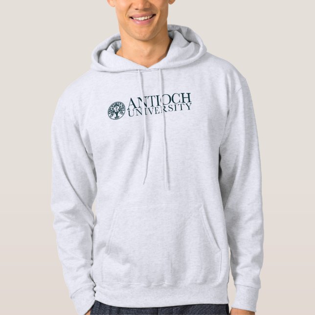 Veste À Capuche Chemise de sudation de l'Université Antioch (Devant)