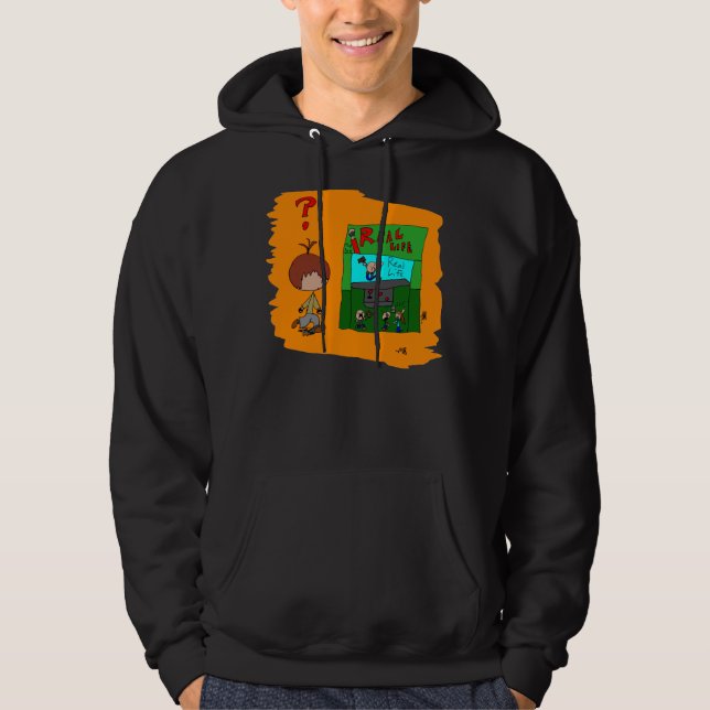 Veste À Capuche Chemise de vie réelle d'arcade (Devant)
