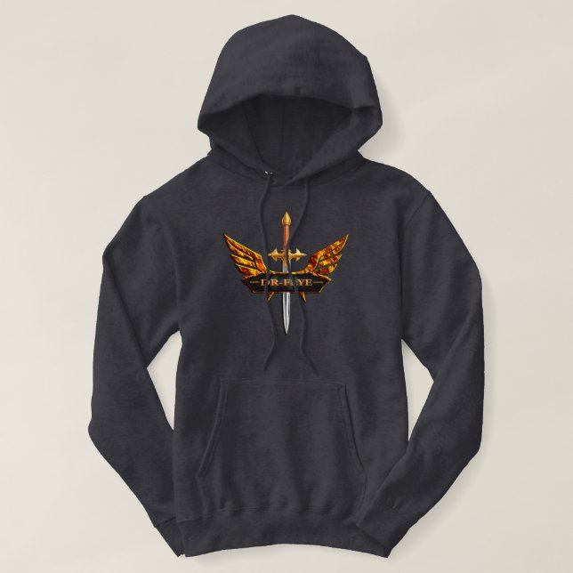 Veste À Capuche Chemise Dr Flye Logo T-Shirt (Design devant)
