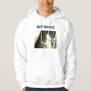 VESTE À CAPUCHE CHEMISE DRÔLE DE RATS DE DANSE DE RAT