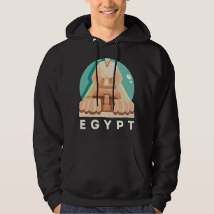 Veste À Capuche Chemise égyptienne Pharaoh Sphinx