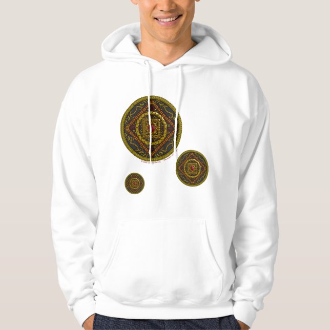 Veste À Capuche Chemise légère Scorpio Mandala (Devant)
