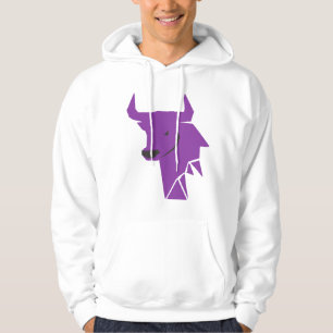 Veste À Capuche Chemise sweatshirt Zodiaque Taureau Purple Bull –
