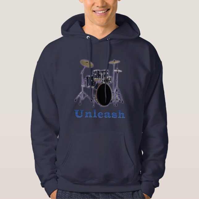 Veste À Capuche Chemises pour batteurs (Devant)