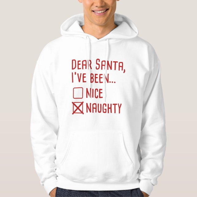Veste À Capuche Cher Père Noël (Devant)