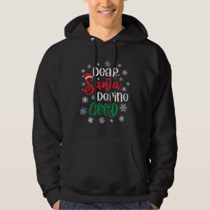 Veste À Capuche Cher Père Noël Définir bon Noël drôle