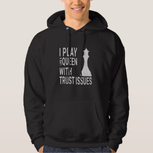 Veste À Capuche Chess Drôle Joueur Plaisanterie, Checkmate Je Joue