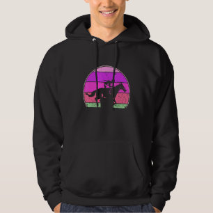 Veste À Capuche Cheval Racing Vintage Retro Sunset