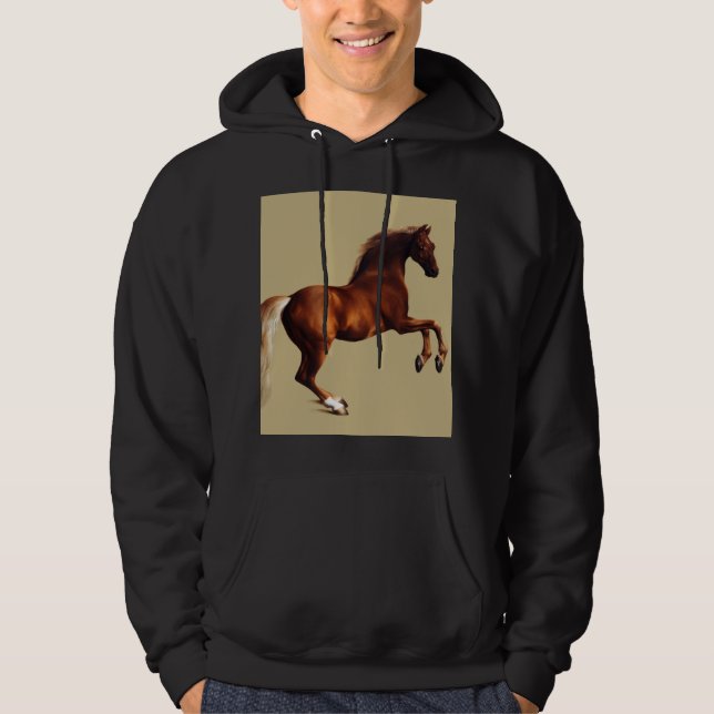 Veste À Capuche Cheval Whistlejacket par George Stubbs (Devant)
