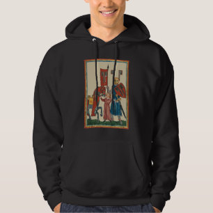 Veste À Capuche Chevalier et écureuil, Art médiéval du XIVe siècle
