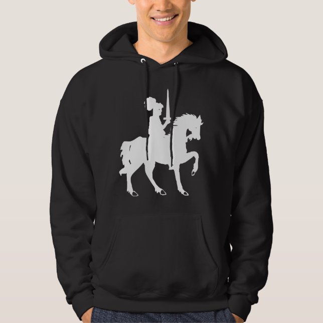 Veste À Capuche Chevalier héraldique (Devant)