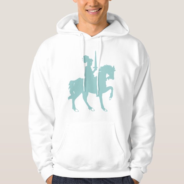Veste À Capuche Chevalier héraldique (Devant)