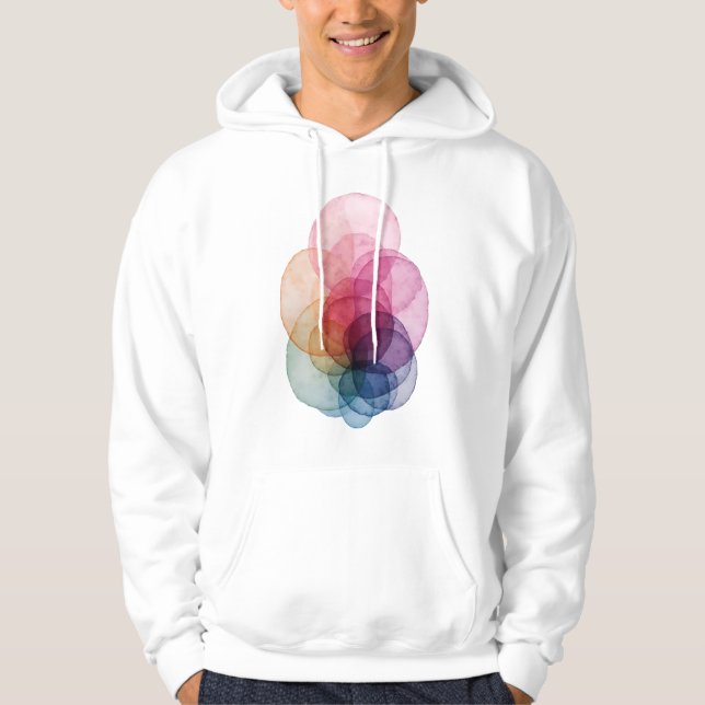Veste À Capuche Chevauchement Vivid V01 (Devant)