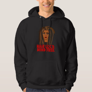 Veste À Capuche Cheveux Loc'd Esprit Libre Locs Dreadlocks Art