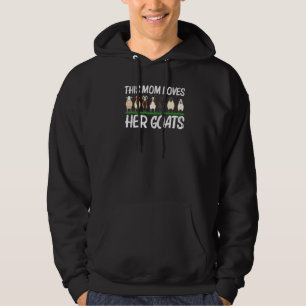 Veste À Capuche Chèvre cool Pour Maman Mère Ferme de chèvre domest