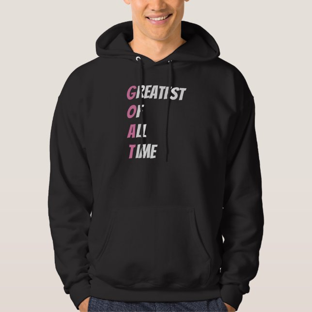 Veste À Capuche Chèvre le plus grand de tous les temps (Devant)
