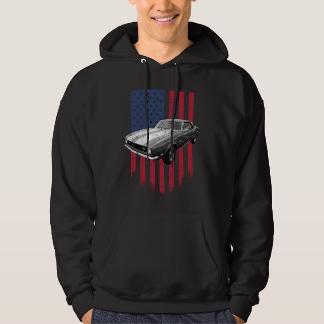 Veste À Capuche Chevrolet Camaro z28 (Devant)