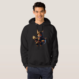 Veste À Capuche Chibi Fox Ninja with Fire Dagger – Cute Japanese