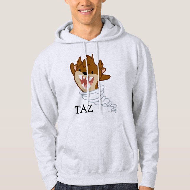 Veste À Capuche Chibi Tornado TAZ™ (Devant)