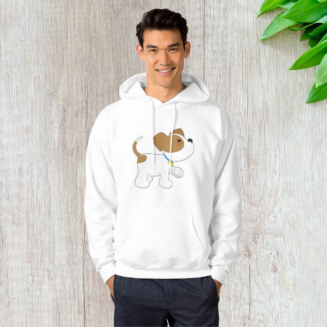 Veste À Capuche Chien chiot blessé (Créateur téléchargé)