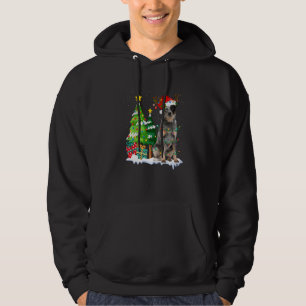 Veste À Capuche Chien de bétail australien Noël du Père Noël du Ri