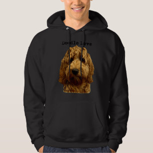 Veste À Capuche Chien de chien rouge