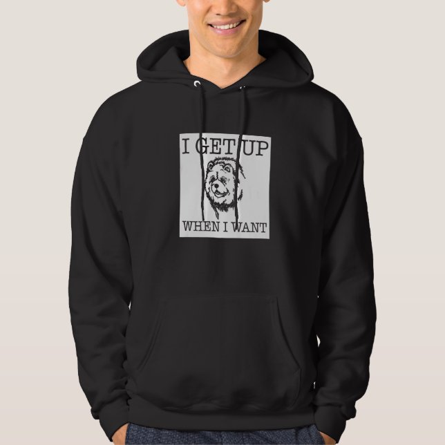 Veste À Capuche Chien de Chow Chow (Devant)