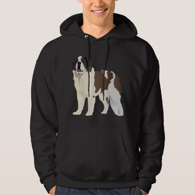 Veste À Capuche Chien de Saint Bernard (Devant)