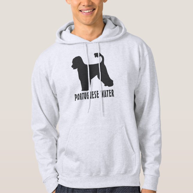 Veste À Capuche Chien d'eau portugais (Devant)