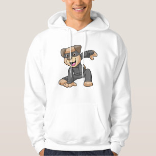 Veste À Capuche Chien en costume Ninja