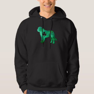 Veste À Capuche Chien Maman Chien St Patrick's Day Saint Bernard M