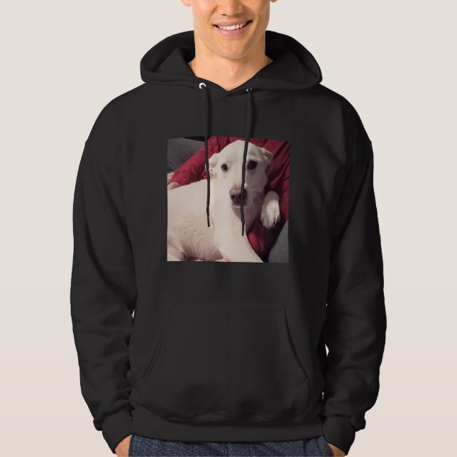 Veste À Capuche Chien mignon avec papa (Devant)
