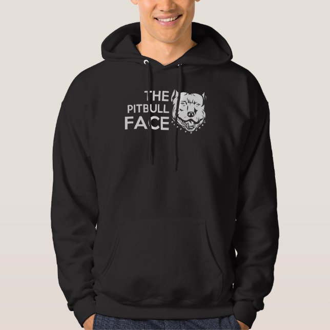 Veste À Capuche Chien Pitbull (Devant)