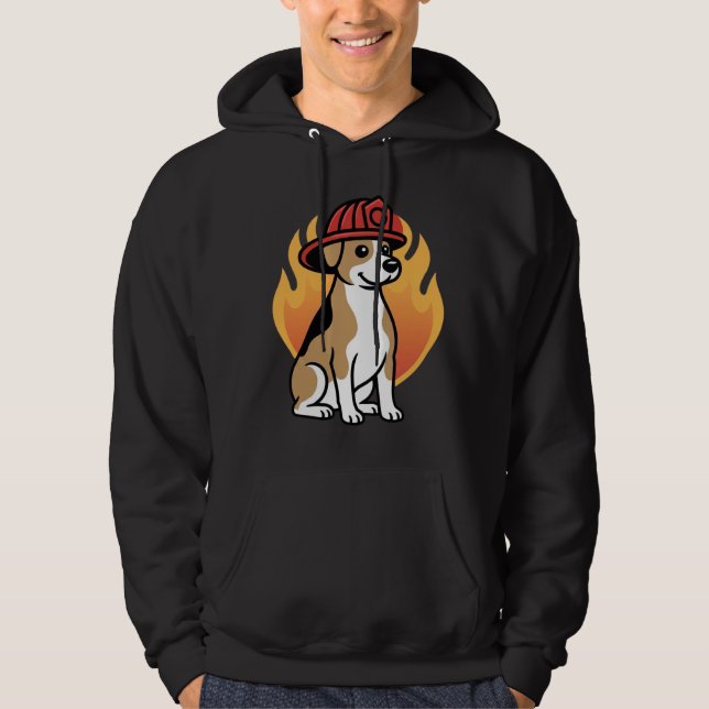 Veste À Capuche chien pompier (Devant)
