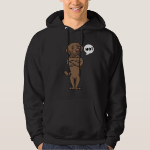 Veste À Capuche Chien retriever de la baie de Chesapeake têtu dr