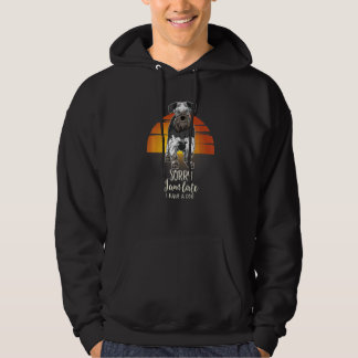 Veste À Capuche Chien Schnauzer Miniature Vintage 1