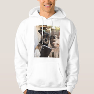 Veste À Capuche Chihuahua drôle en selfie sweat-shirt de ferme